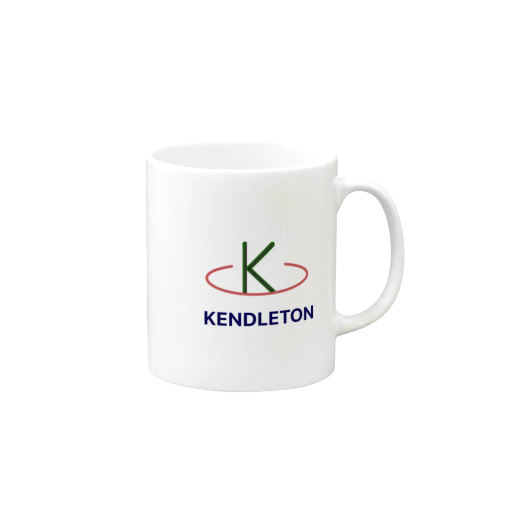 KENT STATEのKENDLETON カレッジロゴ マグカップの取っ手の右面