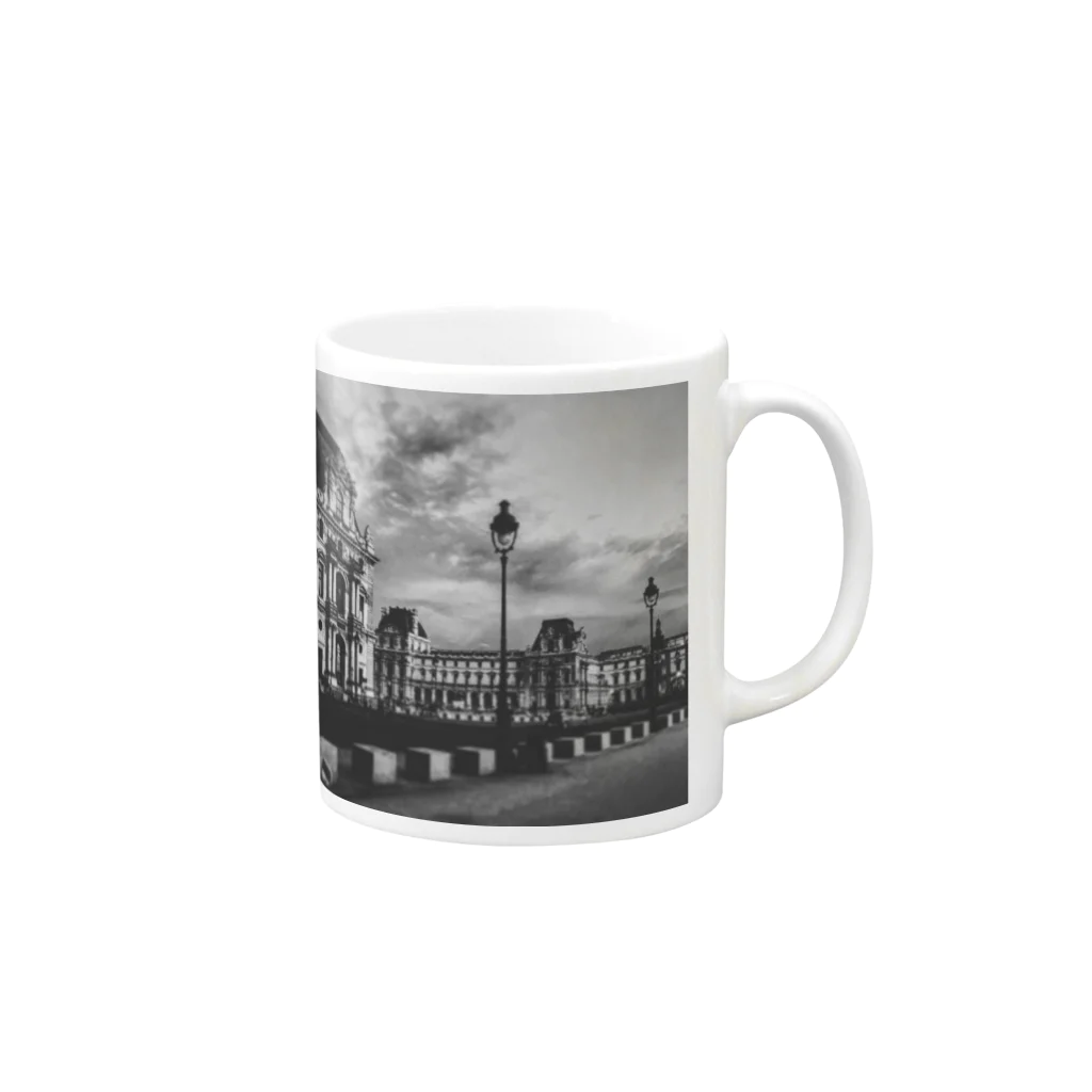 Nikki Parisのâge -Old Paris- Mug :right side of the handle