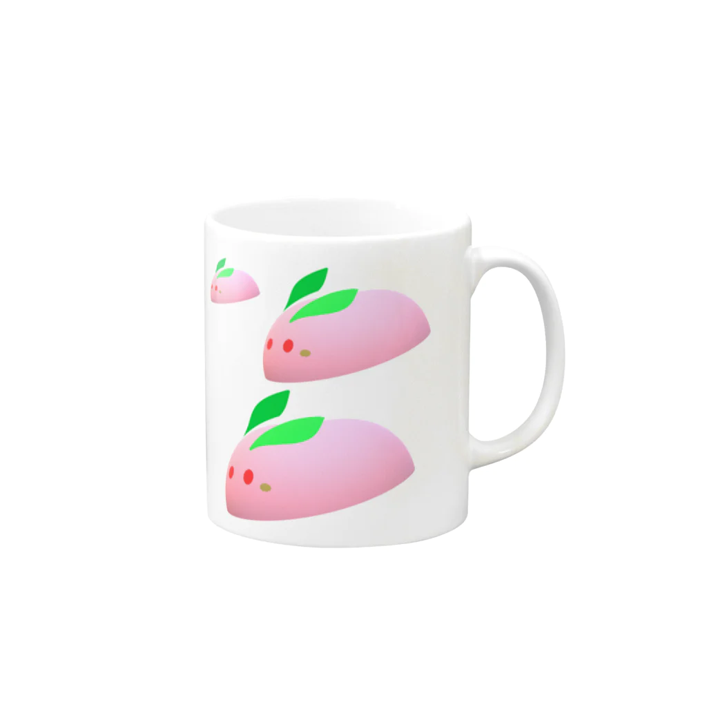 あるてみらの雪兎３🐰 Mug :right side of the handle