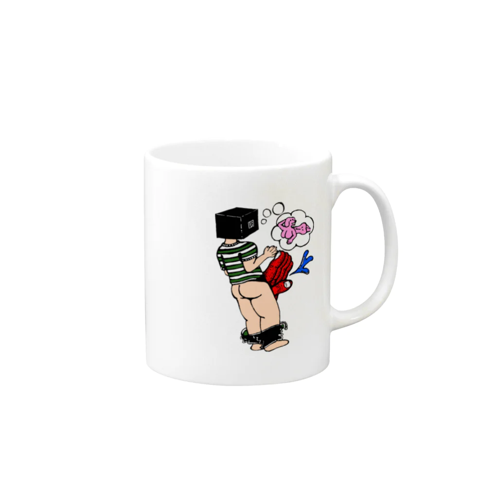 Kuritaの自慰くん2 Mug :right side of the handle