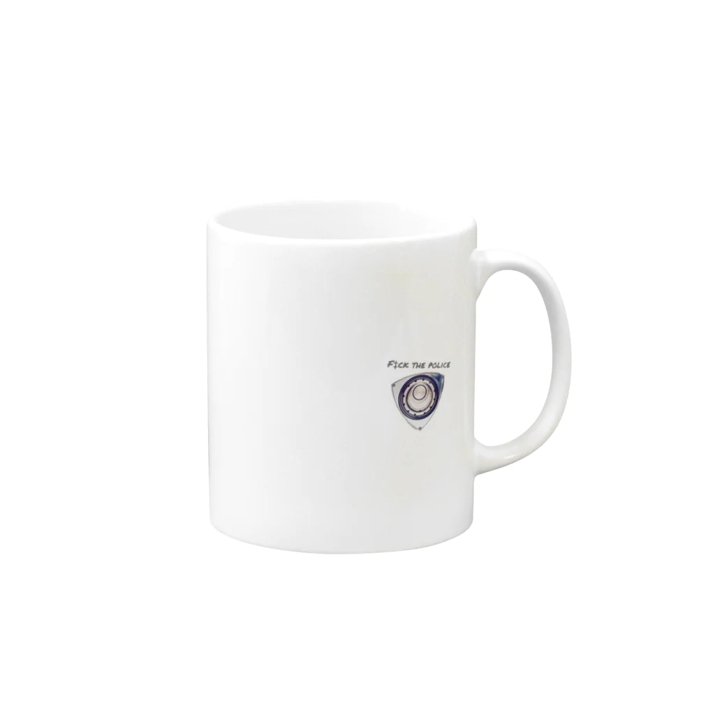 F‡ck the PoliceのRotary legend Mug :right side of the handle