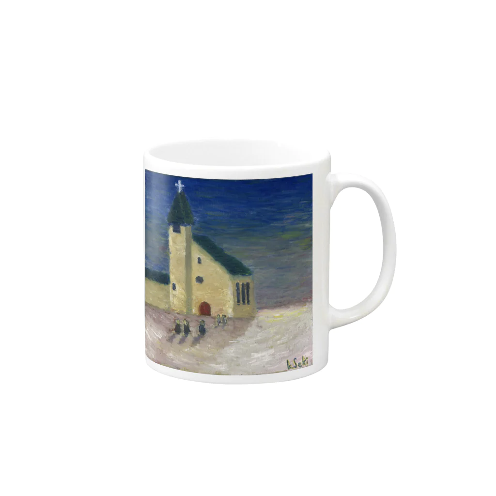 ensemble grace: 室内合奏団の4th concert design Mug :right side of the handle