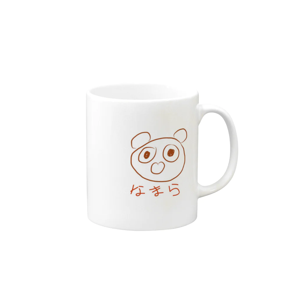 GoneOrange_Caffeのなまらネコ マグカップの取っ手の右面