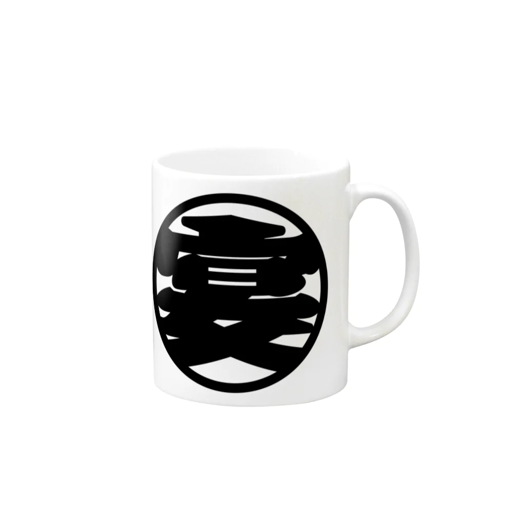 大宴会STOREの大宴会 Mug :right side of the handle