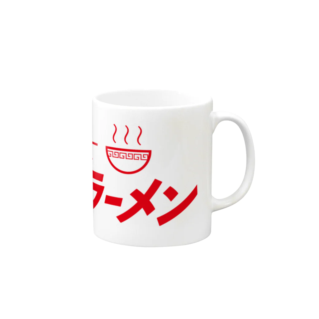 ヨナハアヤの時給より高いラーメン Mug :right side of the handle