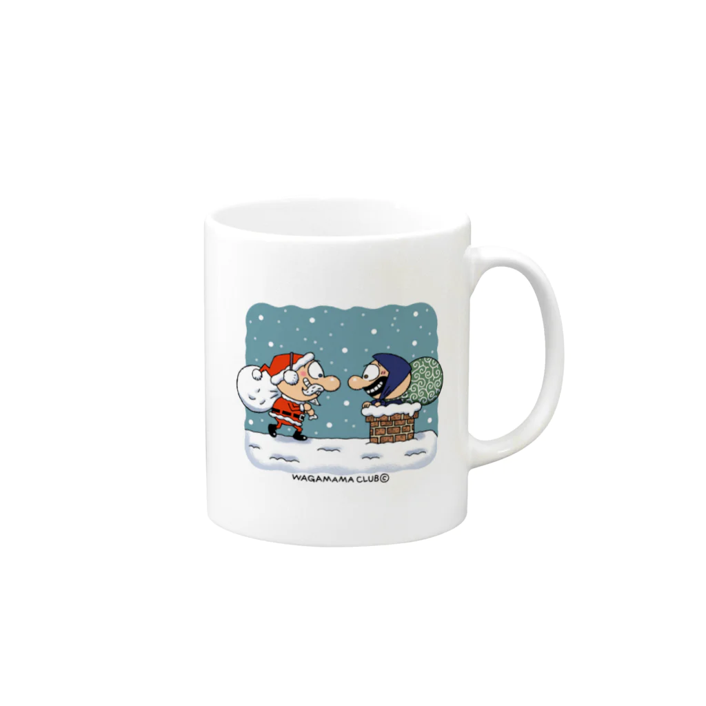 P-TOSHIのホーリーナイトストーリー Mug :right side of the handle