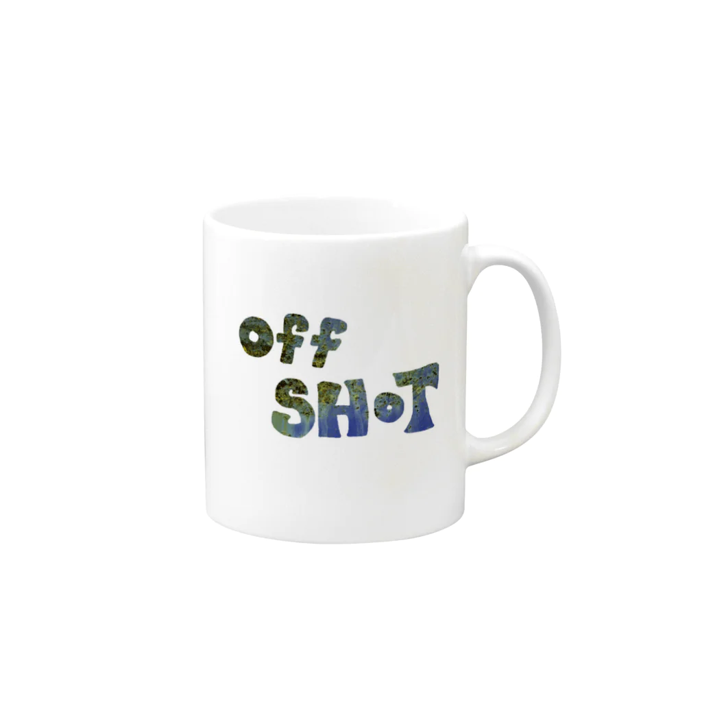 hujikingのオフショット Mug :right side of the handle