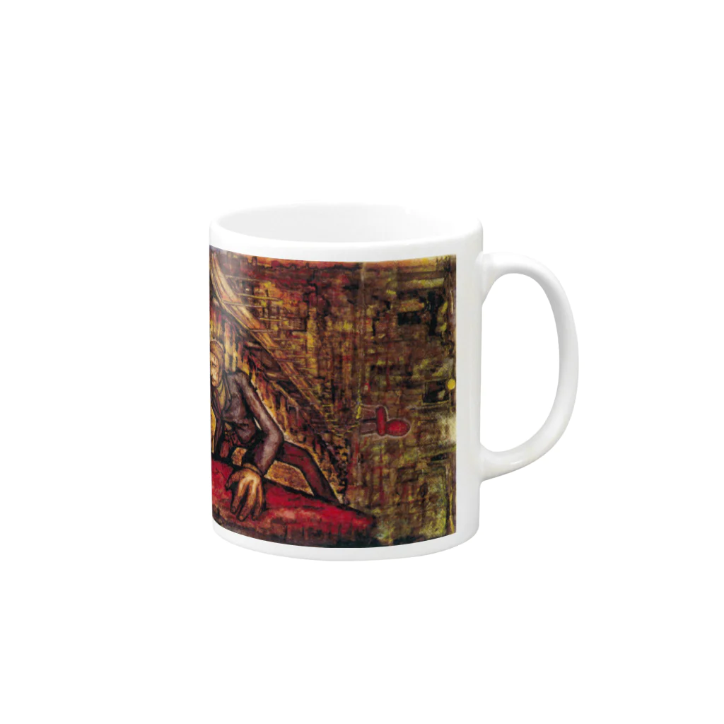 mitzho_nakataのa spy in the house of love Mug :right side of the handle