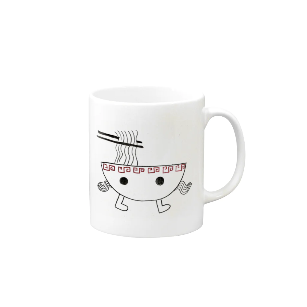 コジーズのRA-man Mug :right side of the handle