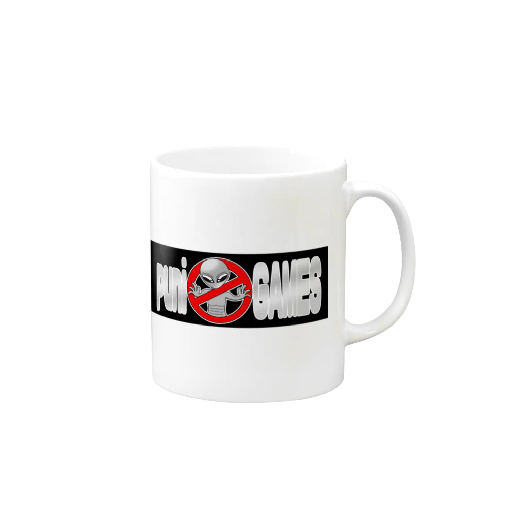 puniGAMES公式ショップの【公式】ぷに宙人グッズ02 Mug :right side of the handle