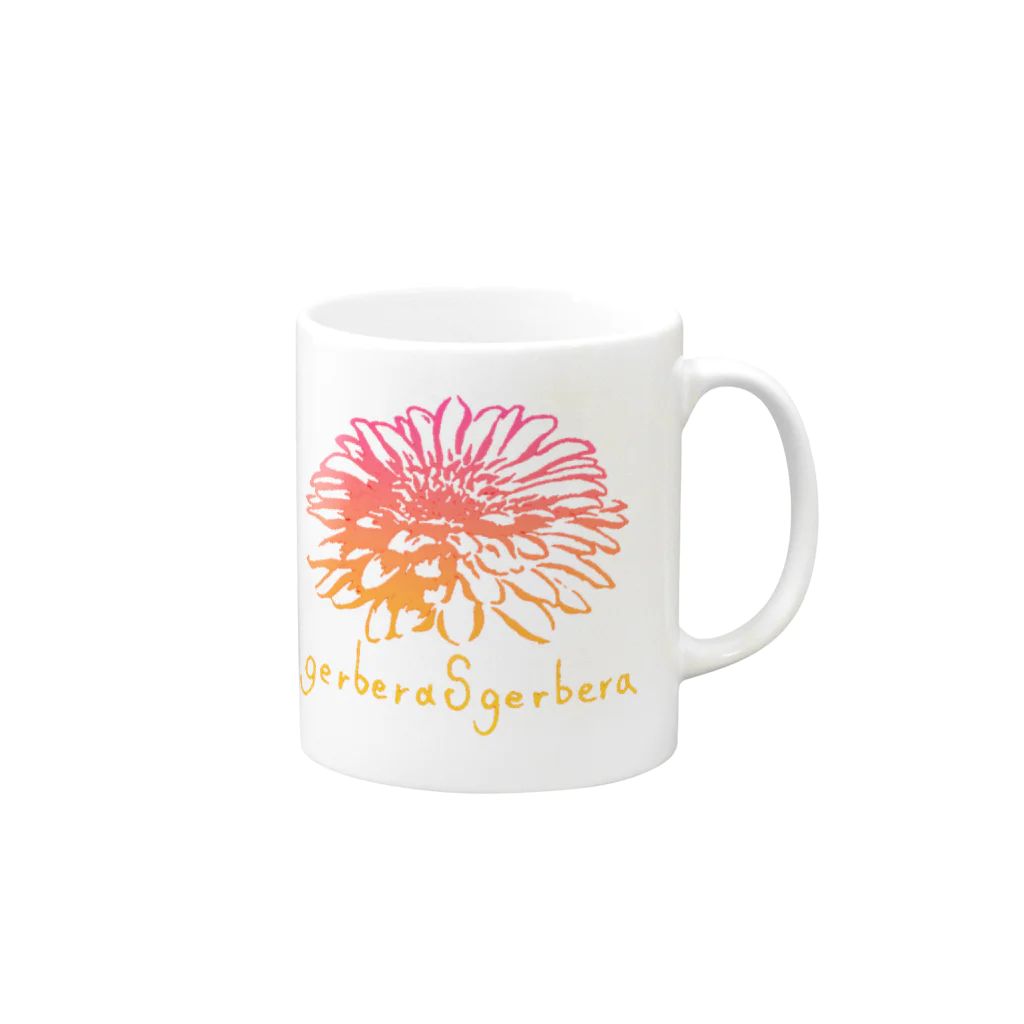 gerberasgerberaのgerberasgerbera Mug :right side of the handle