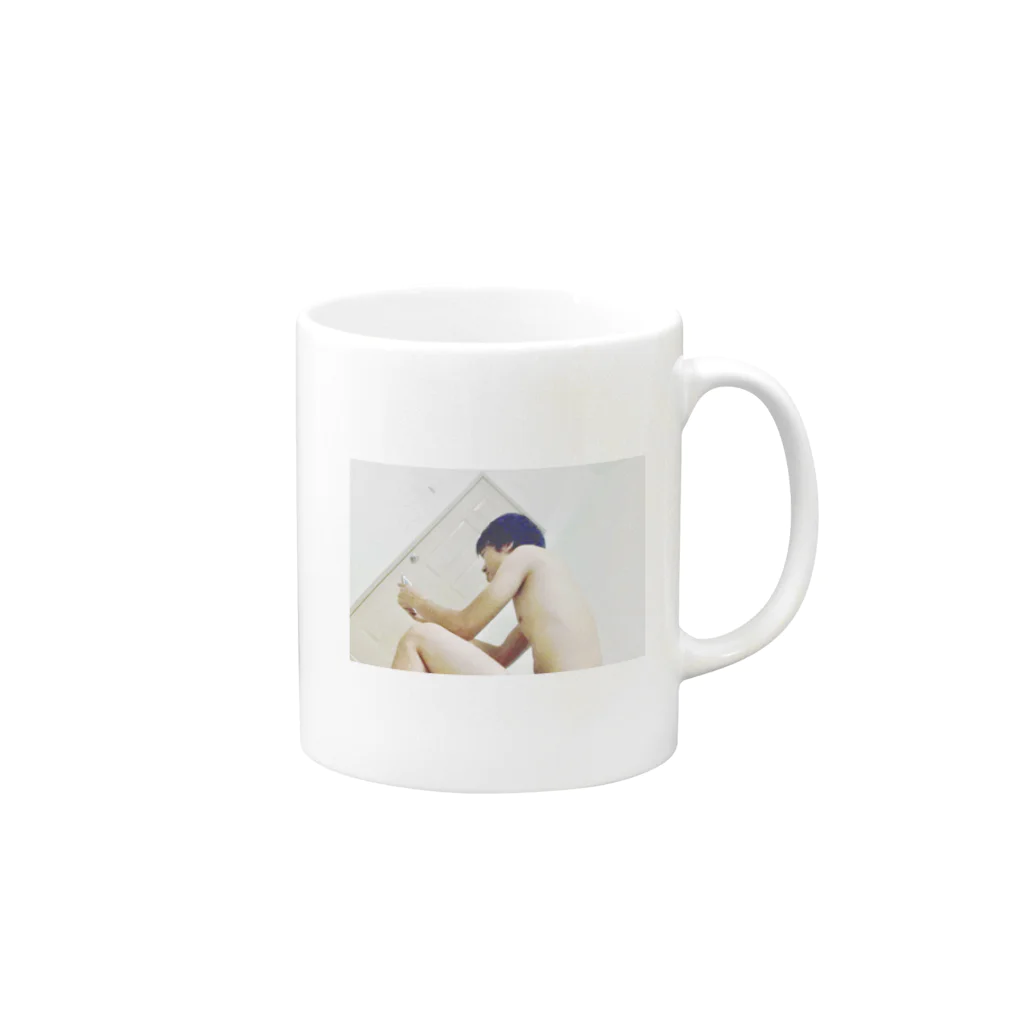 CWhHgnjLZ05mpcvのﾀﾞｲｷ2 Mug :right side of the handle