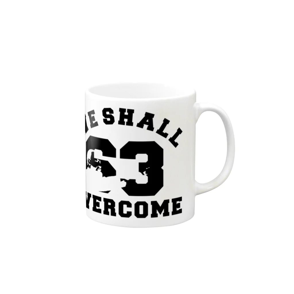 BLACKWELL Motohiro.AのWE SHALL OVERCOME Mug :right side of the handle