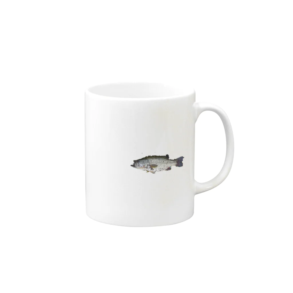 コラボ商品店のブラックバス商品 Mug :right side of the handle