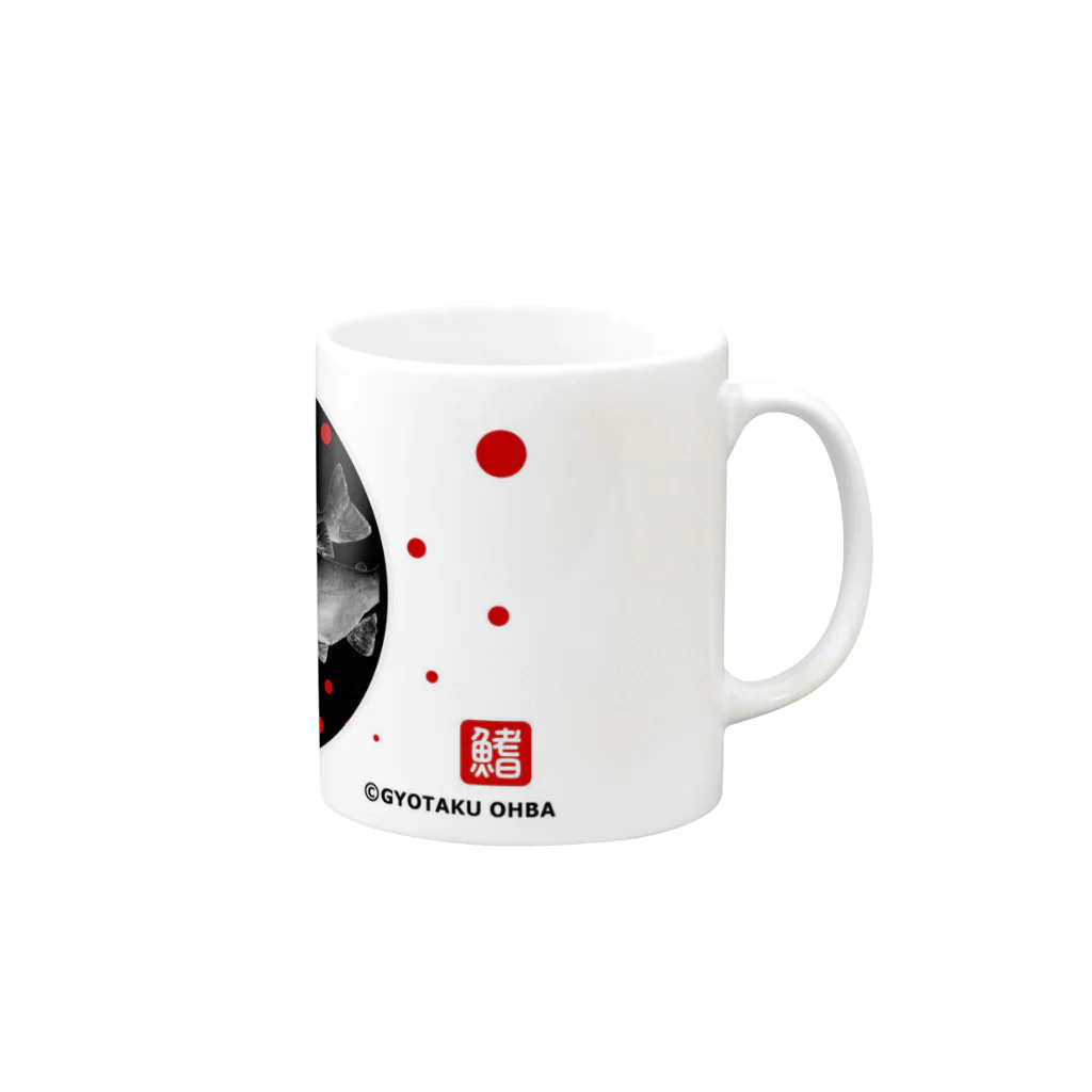 G-HERRINGのヒメマス【産卵期】japan Mug :right side of the handle