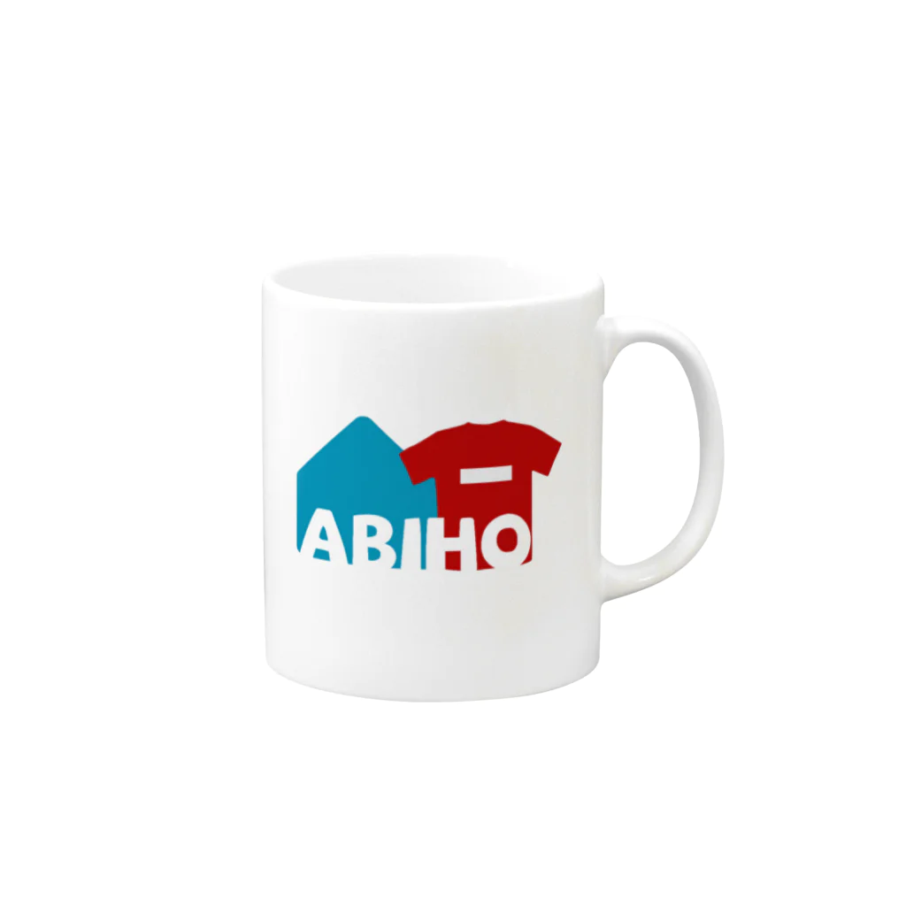 アビホくん公式グッズのチャンネルロゴシリーズ Mug :right side of the handle