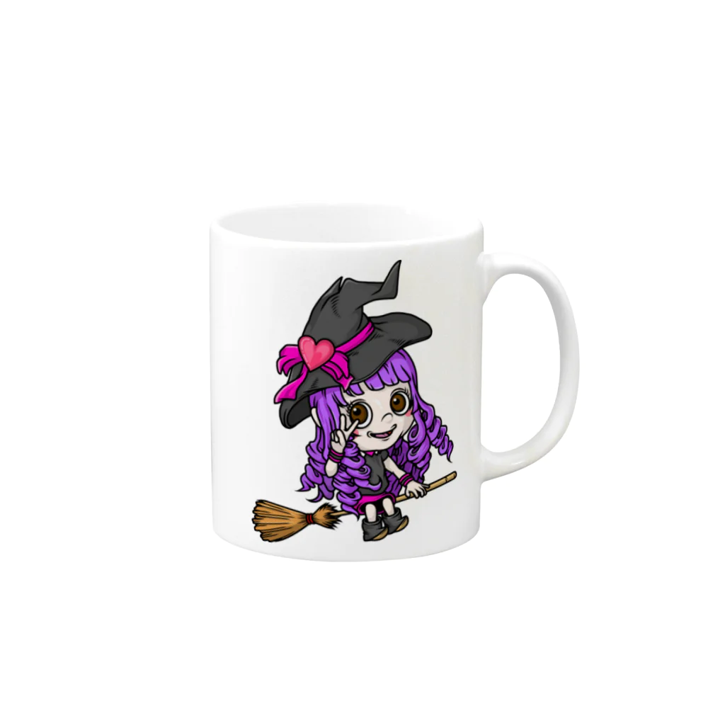 A&B GROUPのSofiaちゃんグッズ Mug :right side of the handle