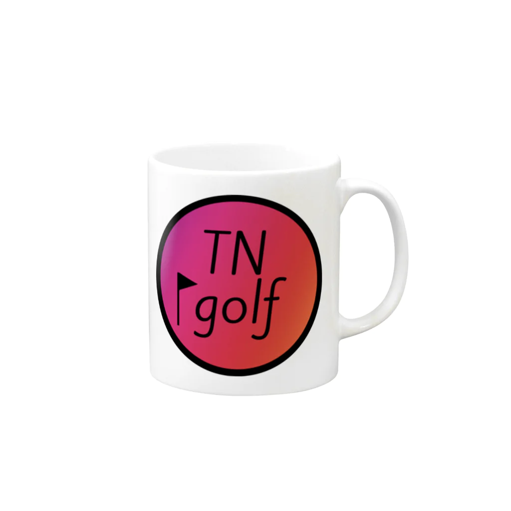 TN golfのTN golf マグカップの取っ手の右面