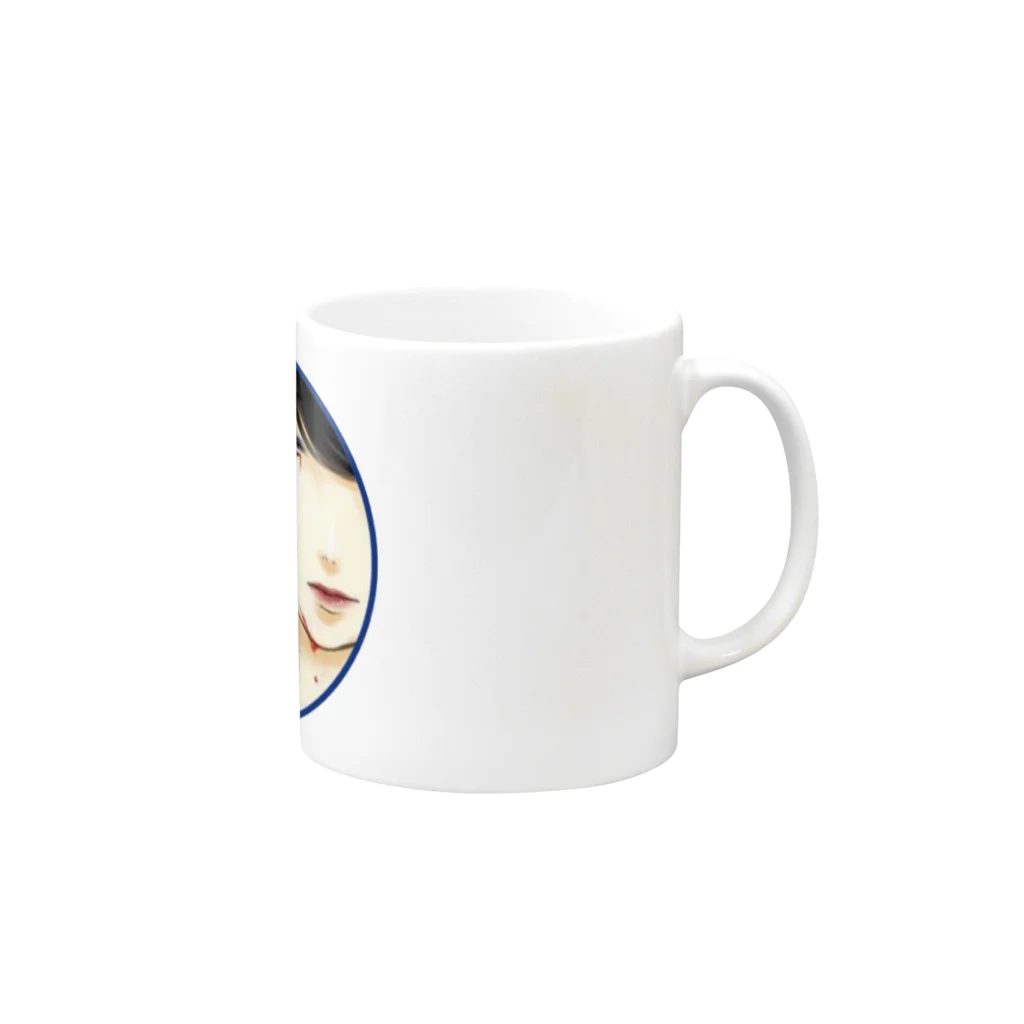 Sakuramomigiの血涙 Mug :right side of the handle