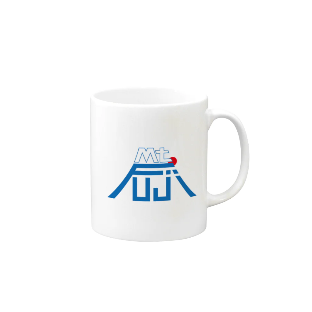 CALLITOPIAのMt.Fuji Mug :right side of the handle