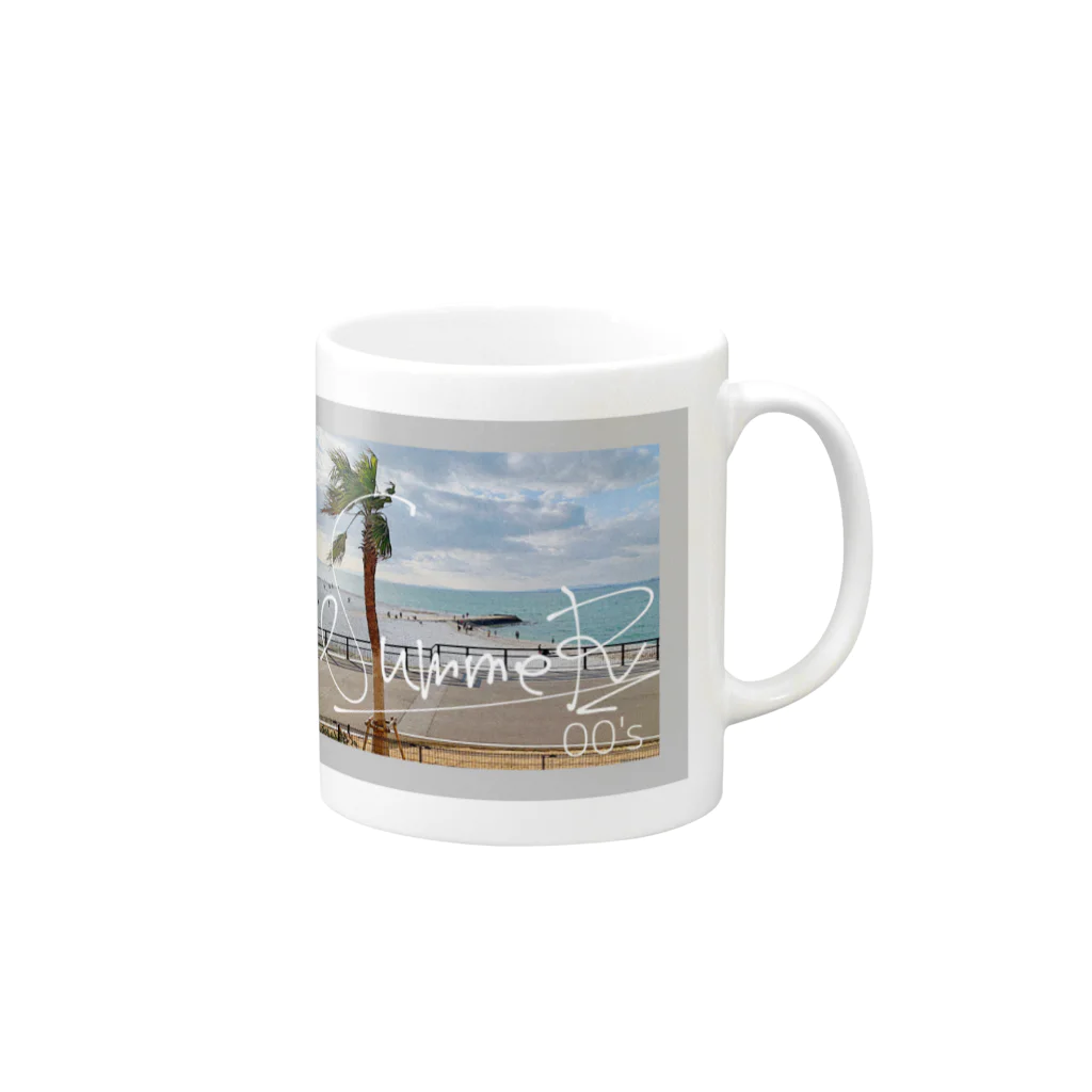 00'sの00'sのSummeR Mug :right side of the handle