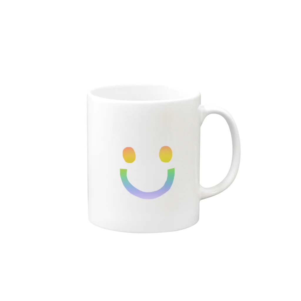 世捨てたぬきのsmile2 Mug :right side of the handle