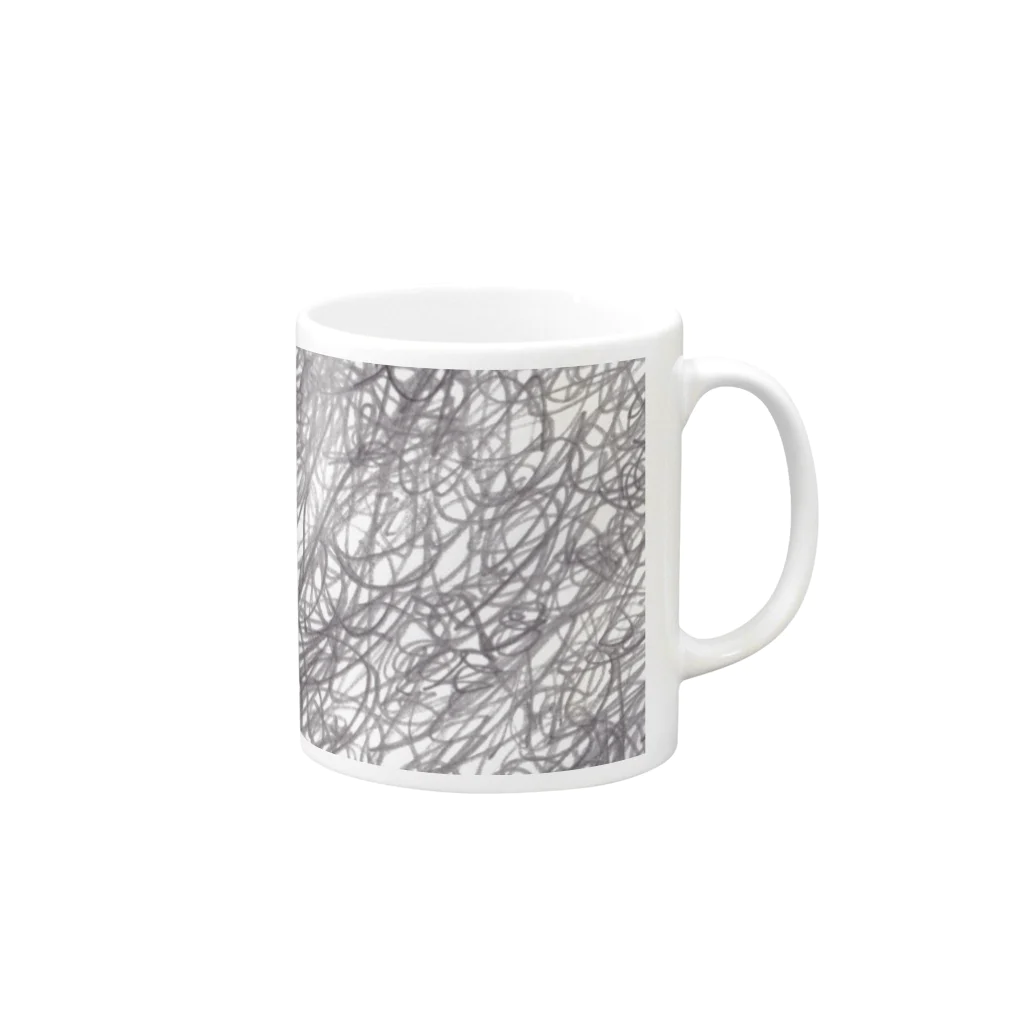 オモテビデオ公式ショップのポクソン・ジャロック Mug :right side of the handle