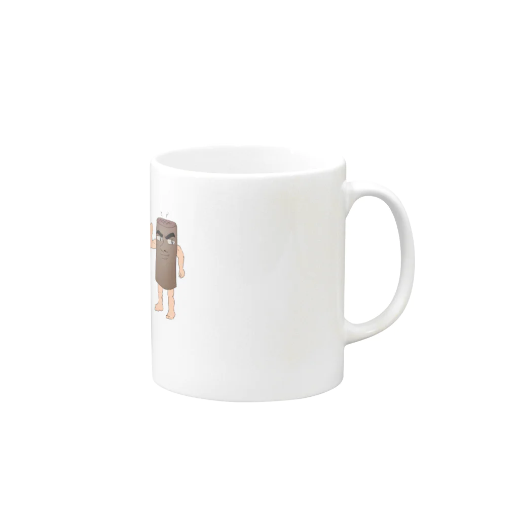 はいろれった🥶のステーキ Mug :right side of the handle