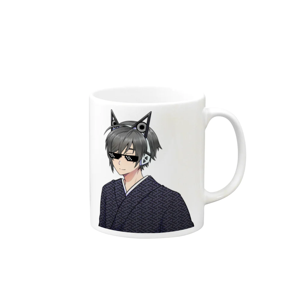 【ARH】FoX_Mob @twitch :JPのよわよわよわよわー Mug :right side of the handle