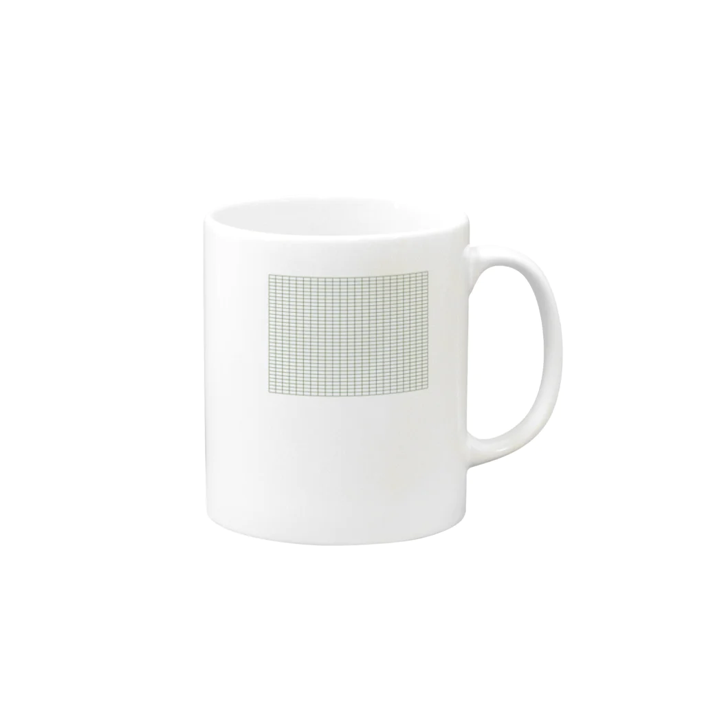 Tramの一六キュー　御茶 Mug :right side of the handle