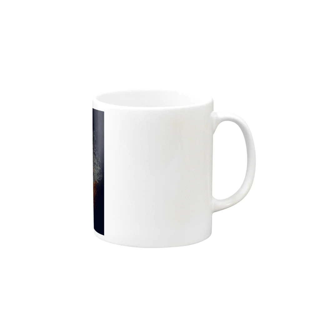 KASHIZUCOM の鈍噸雲 Mug :right side of the handle