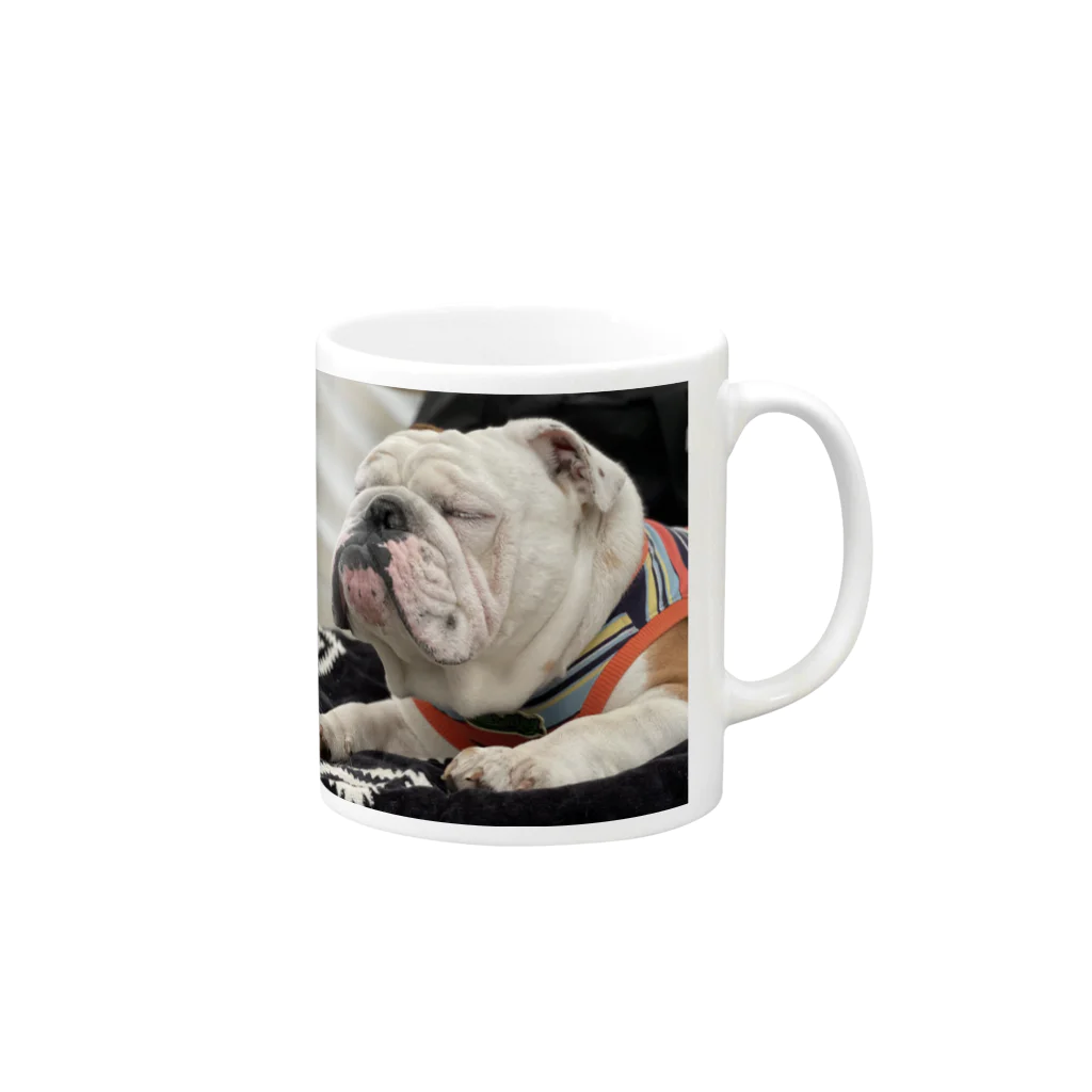 BullsonのDailyタイソン Mug :right side of the handle