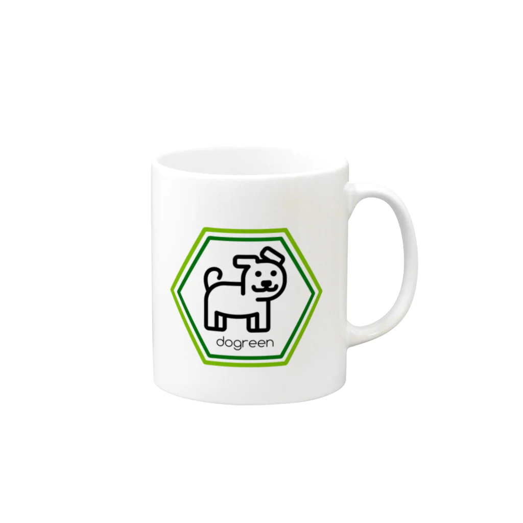 dogreenのdogreen Mug :right side of the handle