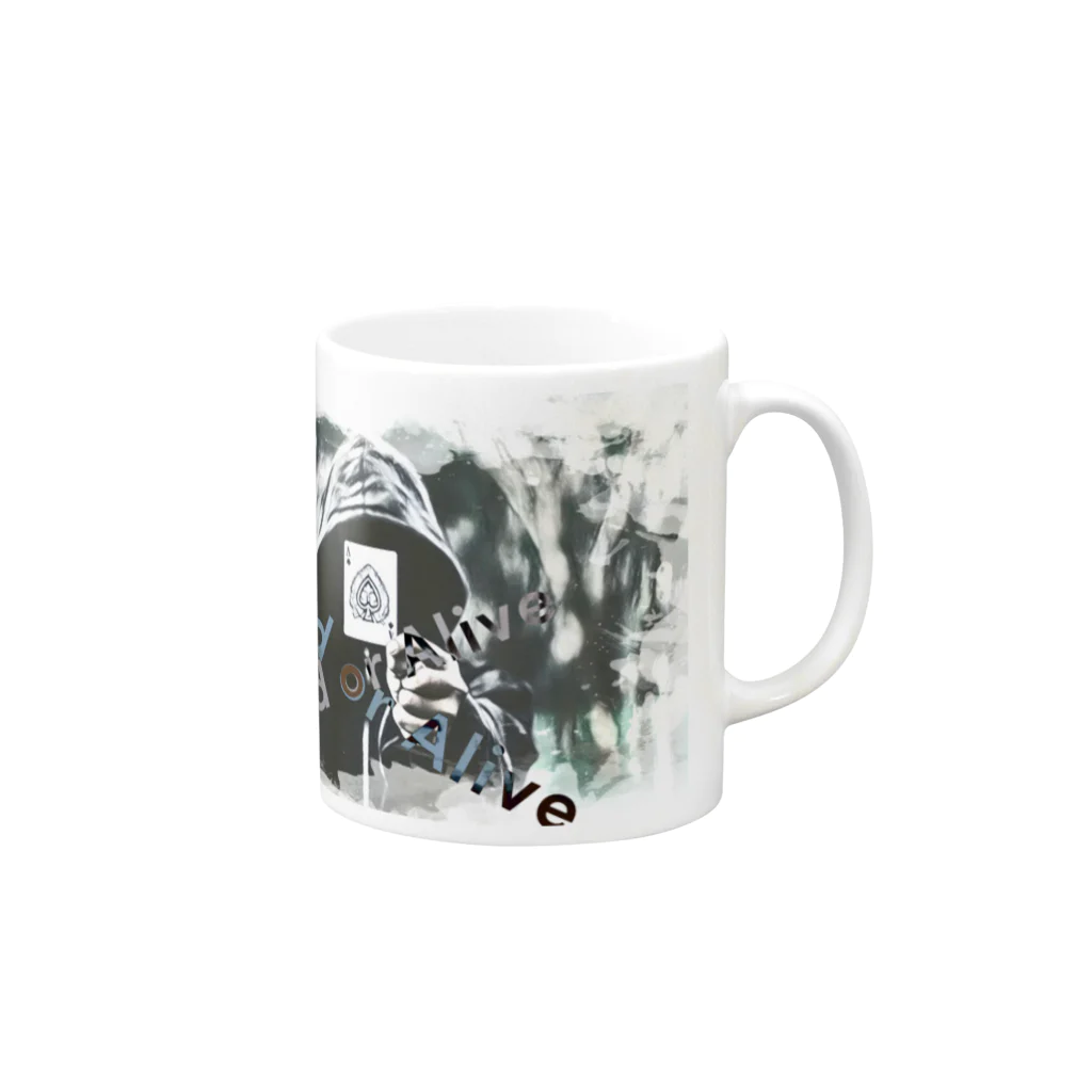 noisyのDead or Alive Mug :right side of the handle