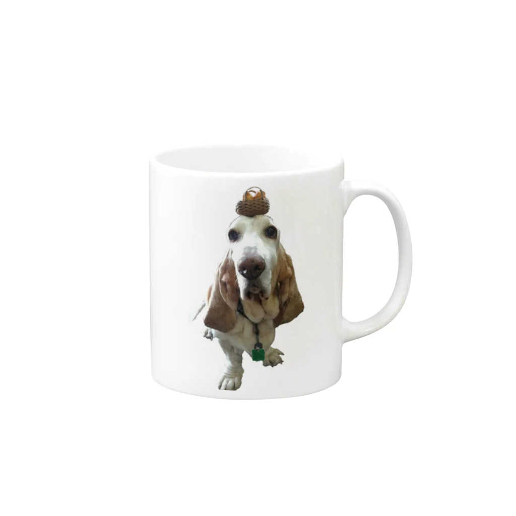 juchienのぼく王子でち！(犬) Mug :right side of the handle