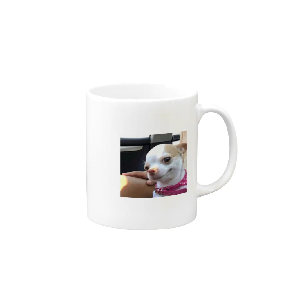 Chihuahua shopのChihuahua Mug :right side of the handle