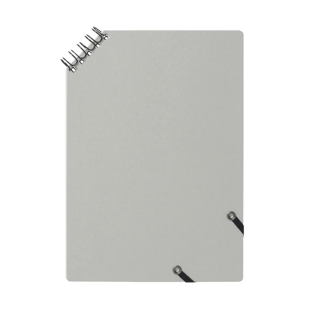 dizzyのWillow (Blue gray) Notebook :back