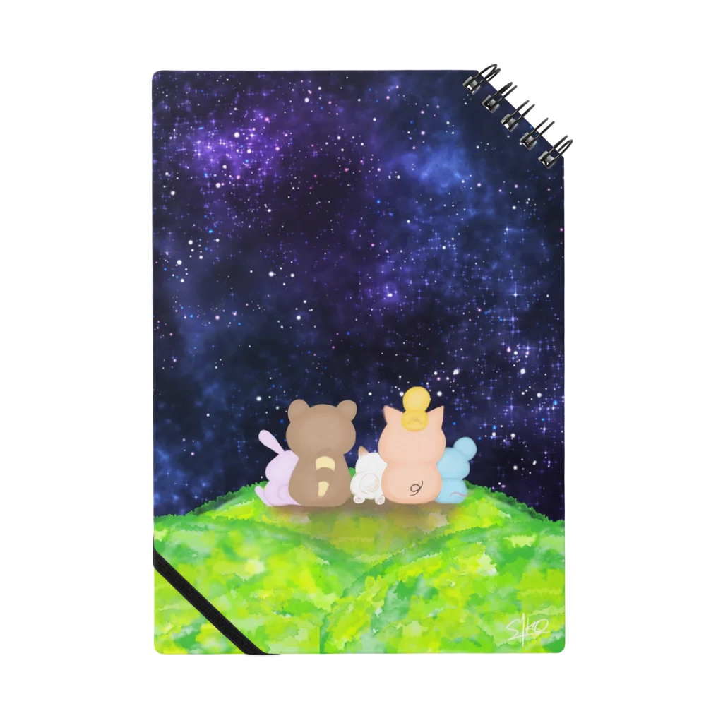 ぶーたんと仲間たちの星空とともに… Notebook