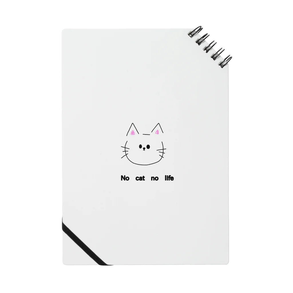 zono5のNo cat no life Notebook
