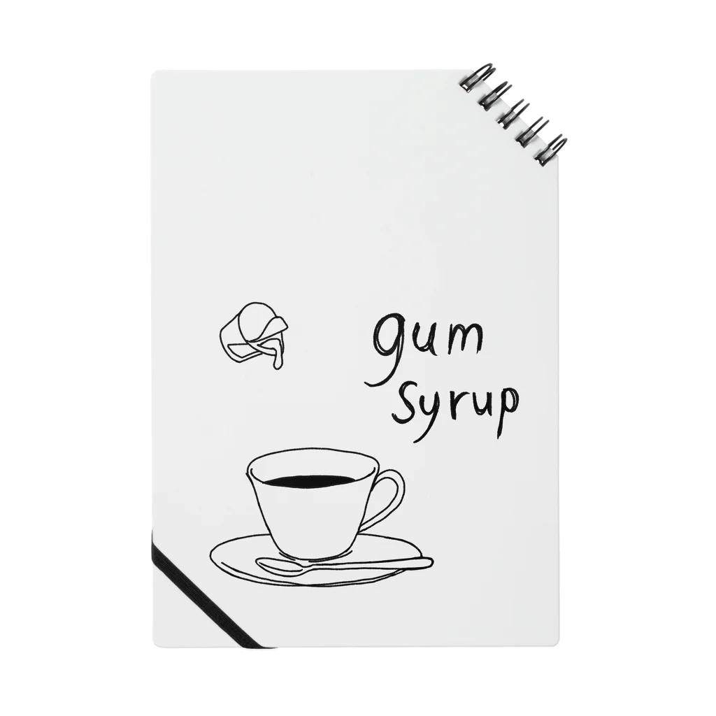 gumsyrup_infoのgumSyrupグッズ(カップつき) ノート