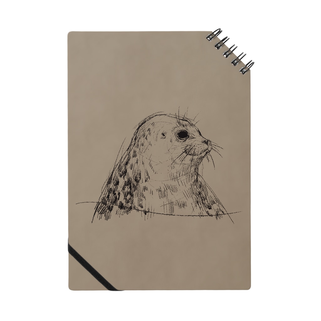 ぴすぴすのRinged seal Notebook