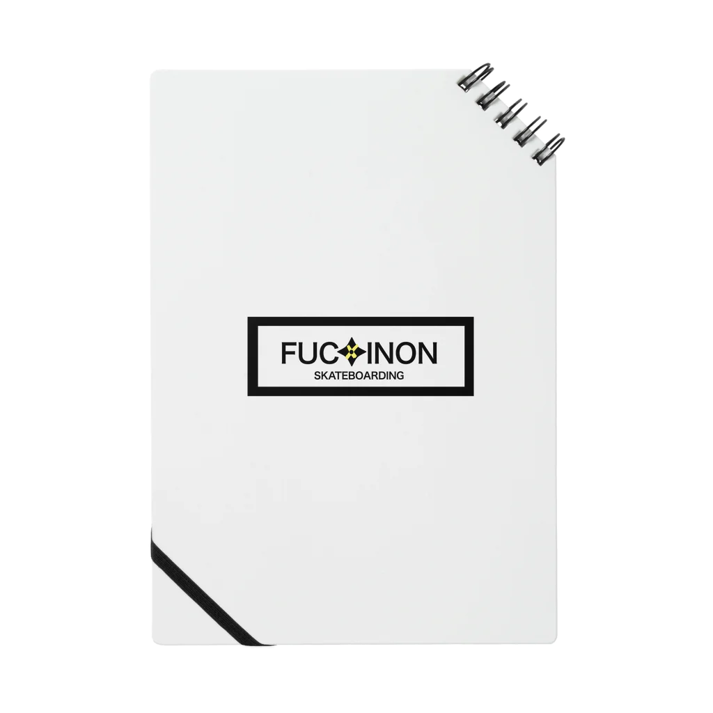 FUCKINONのロゴ Notebook