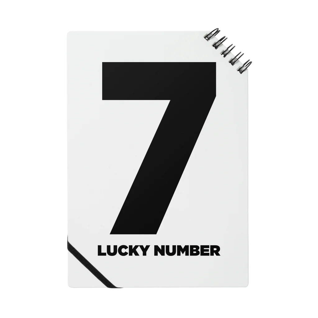 lucky_numberの7_LUCKY NUMBER ノート