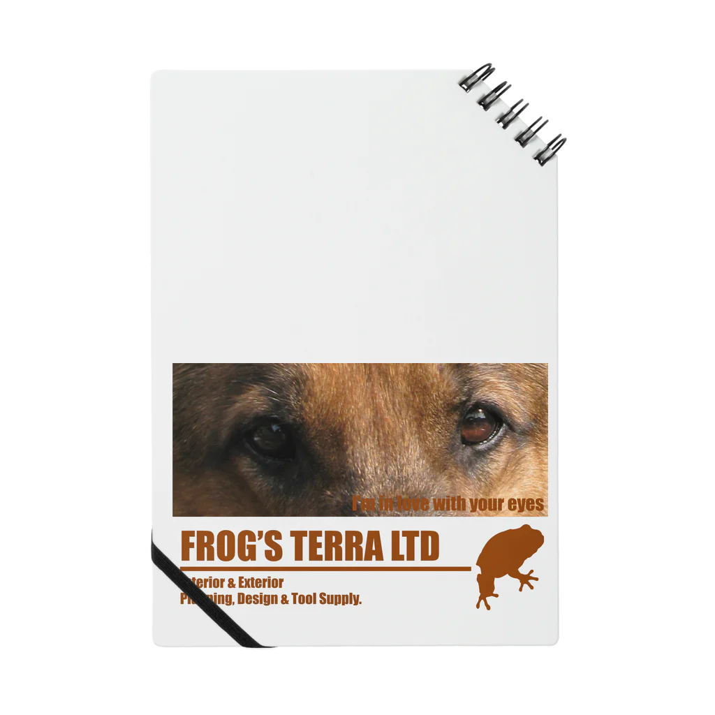 FROG'S TERRA LTDのヘッジス　テラコッタ 노트