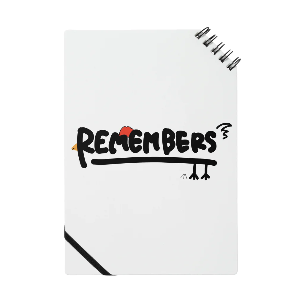 REMEMBERSのREMEMBERS ニワ卜リ Notebook