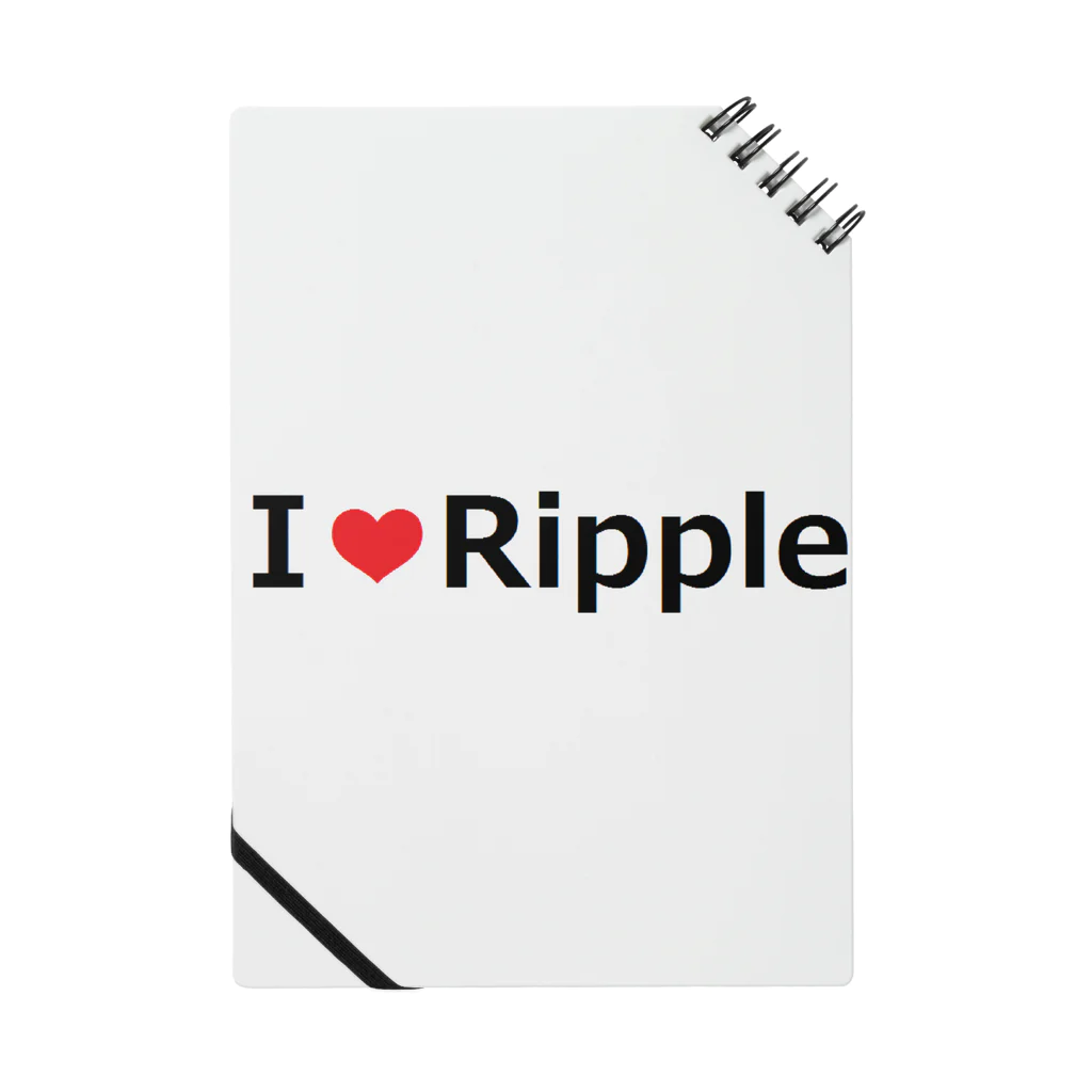 BBdesignのI Love Ripple ノート