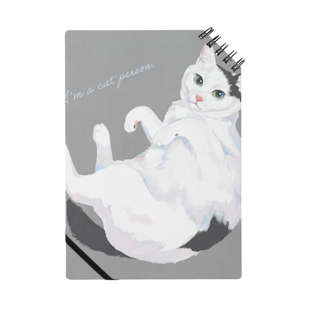 はるさめ商店の白黒ブチ猫 Notebook