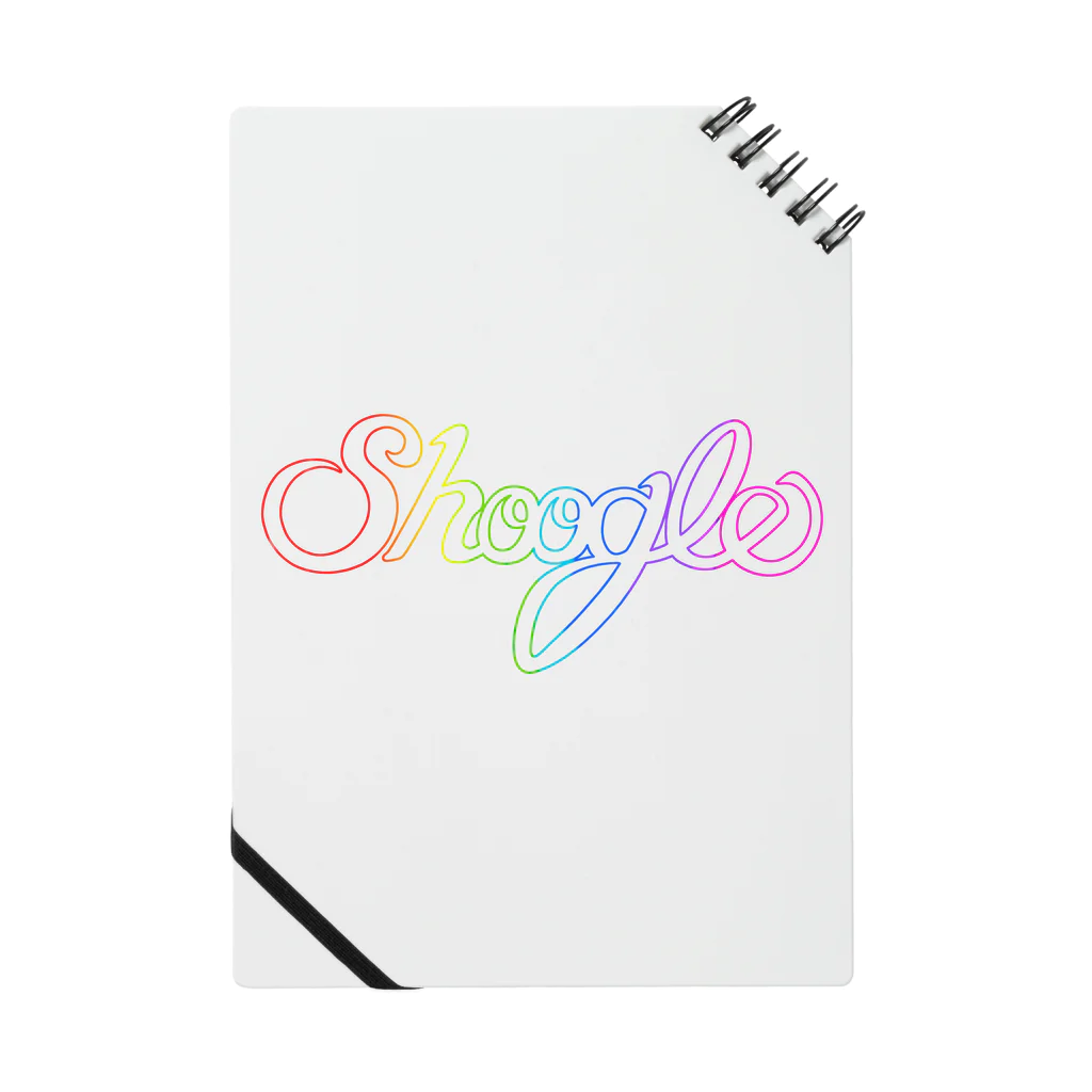 週刊少年ライジングサンズのShoogle(シューグル) Rainbow Line Notebook