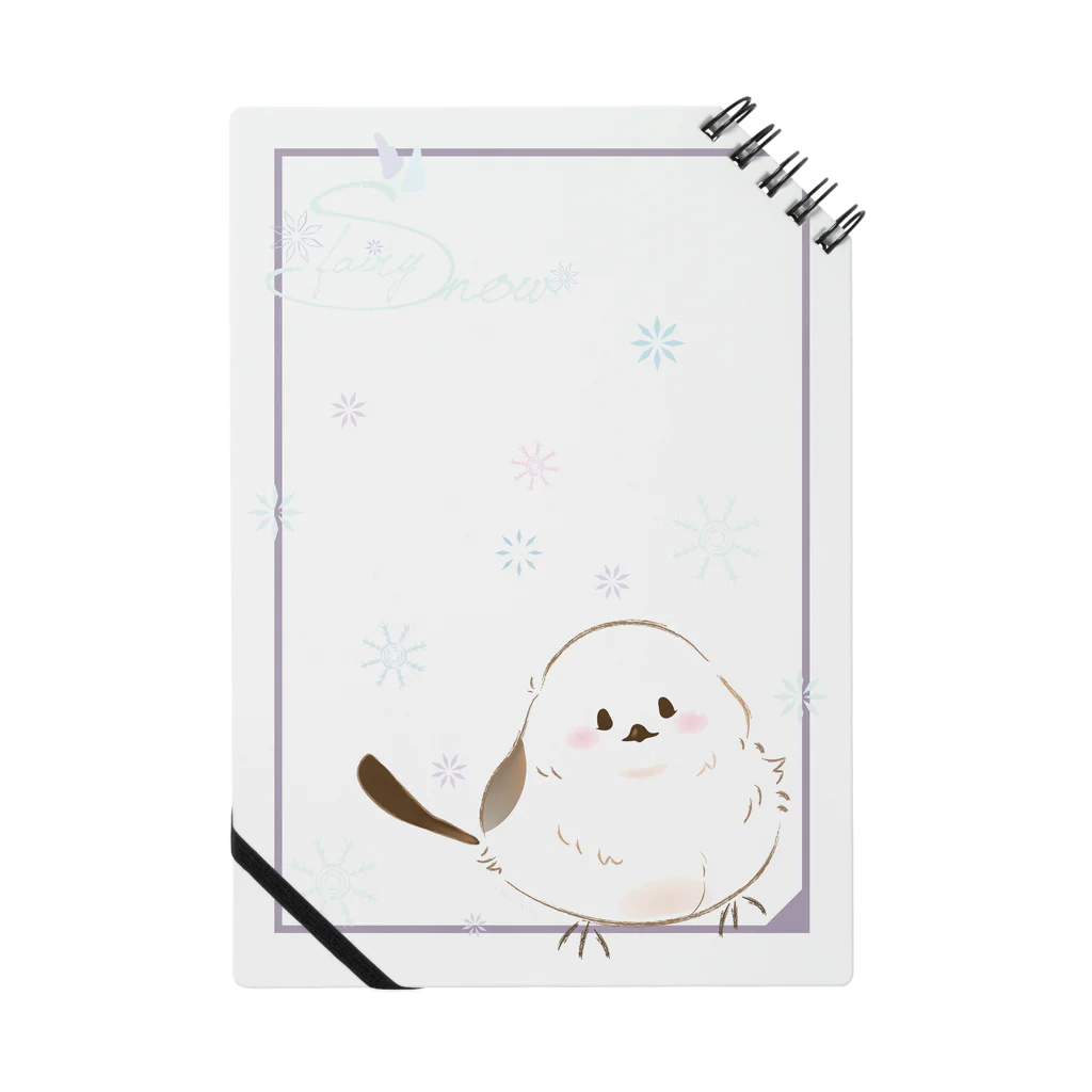 夢見る柴犬のSnow fairy Notebook