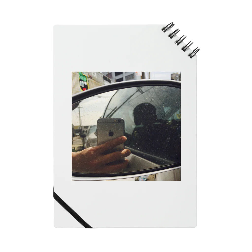 BOOZEANDBIKEのiPhoneの自撮り Notebook